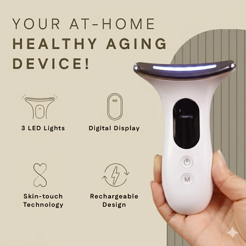 Effora Skin Lift Device | 4 Skin Modes | 3 LED Light Therapy