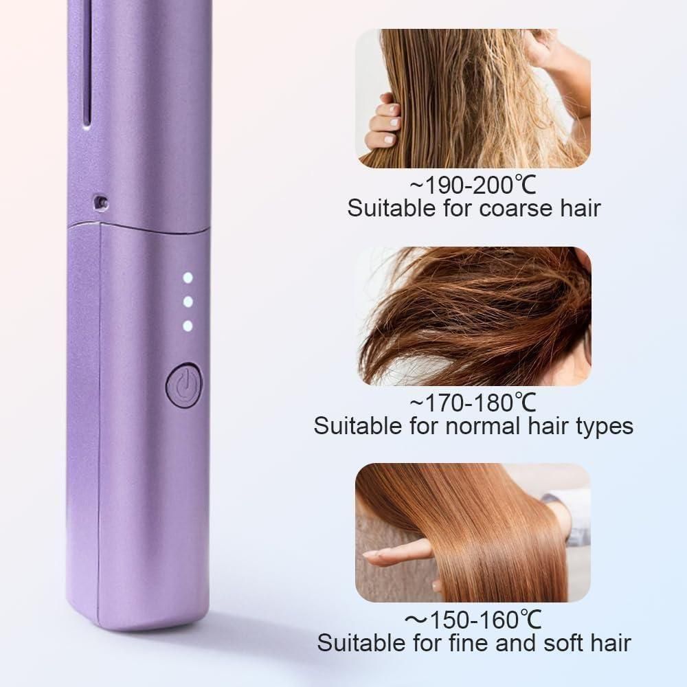 Effora Mini Adjustable Hair Straightener Hot Comb