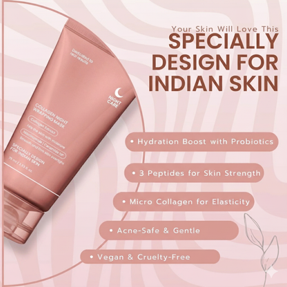 Collagen Night Wrapping Peel Off Mask Pack of 2