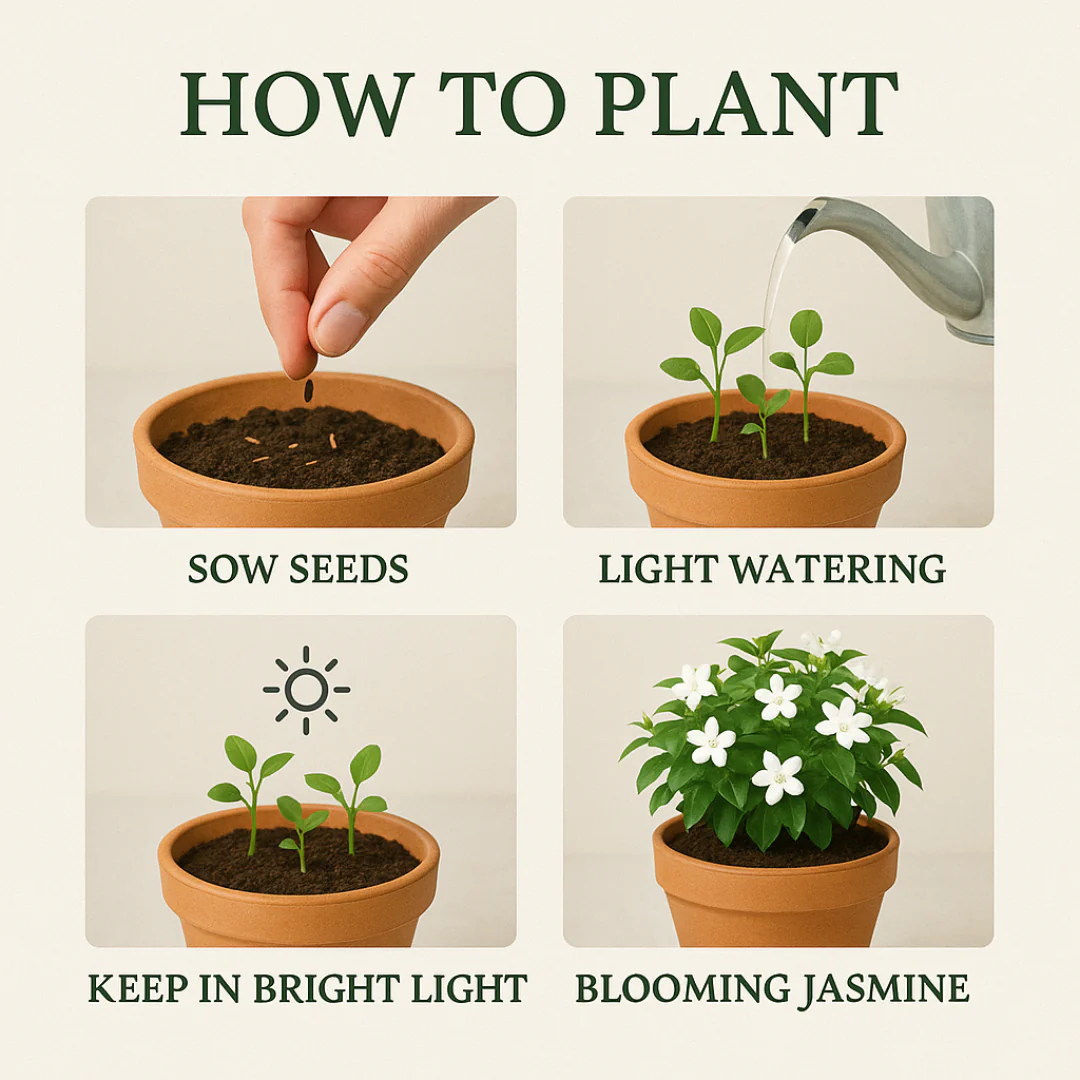 Winter-Friendly Hanging Jasmine — Dreamy Indoor Flower